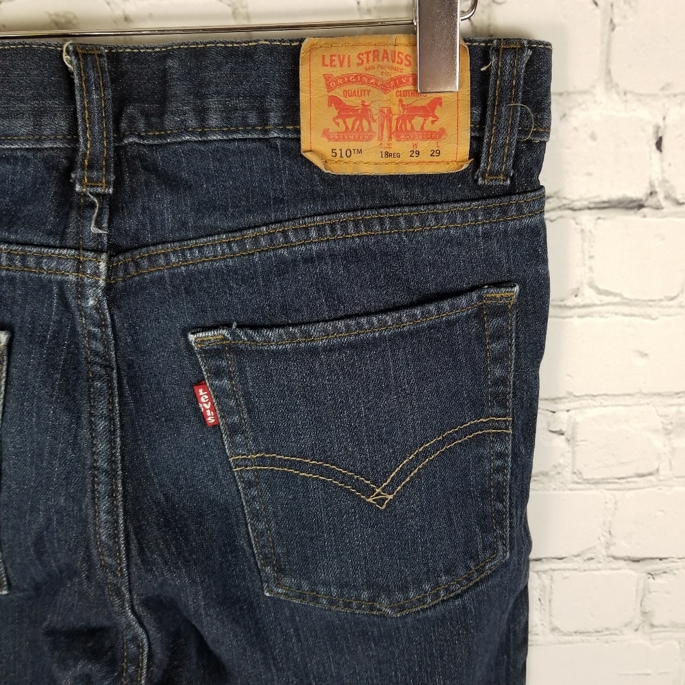 LEVI'S | 510 Super Skinny dark wash jeans